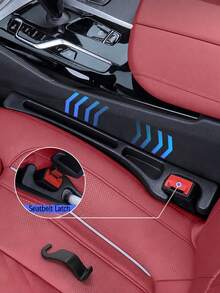 2-In-1 Car Seat Gap Filler & Storage Box Multi-Functional Organizer Anti-Drop Anti-Slip Crevice Box Between Seats Console Organizer Practical Car Accessories Decoration Interior Auto Accessories Car Essential - Multicolor - View 8