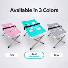 1 cái giá tắm thú cưng gấp gọn (60*40*33cm), giá tắm thú cưng nâng cao di động với mặt lưới thoáng khí, phù hợp để tắm, sấy khô và chải chuốt cho chó mèo, dùng được cho chó mèo cỡ lớn, vừa và nhỏ, phụ kiện tắm thú cưng cố định chắc chắn - Một cỡ - Xem 8