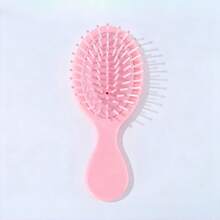 1Pc Rhinestone Air Cushion Hair Brush, Mini Detangling Scalp Massage Brush, Anti Static Bling Travel Hair Brush For Women - Multicolor - View 9