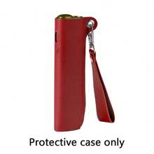 BLBLBL 1PC Multi-Color Portable Keychain Lanyard Anti-Scratch Electronic Cigarette Protective Case FOR IQOS ILUMA I ONE, PU Leather Material Comfortable Touch Shock-Absorbing Anti-Scratch, Suitable For Daily Use - PU Leather Style - View 10