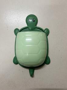 1pc Turtle Shaped Storage Rack, Makeup Tool Organizer Box, Bathroom Toothbrush Wall-Mounted Storage Box - Multicolor - View 8
