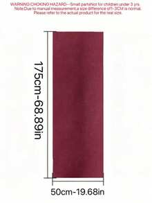 1pc Chiffon Shawl Scarf, Suitable For Bride, Wedding, Evening Dress And Special Occasions - Burgundy - View 4