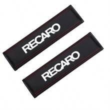 2pcs Car Seat Belt Shoulder Pads For Racero, Relieve Shoulder Pressure, Waterproof And Wear-Resistant, Enhance Interior Style And Comfort - A - View 9
