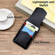 Dompet Kartu Ultra Tipis, Cocok untuk Dibawa Sehari-hari di Saku Depan. Dompet Kartu Multifungsi, Tas Penyimpanan Ringkas untuk Kartu Identitas, Kartu Lainnya, dan Uang Tunai. - MultiWarna - View 2