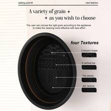 13 Pcs Total Black Makeup Accessory Set, Includes Beauty Sponges, Powder Puffs And Silicone Brush Cleaning Bowl. High Density Sponge Absorbs Less Foundation, Wet And Dry Dual Use For Natural Flawless Base Makeup - Black - View 11