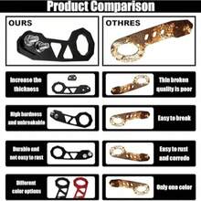 Durable Aluminum Alloy Vehicle Rear Tow Hook, Wear-Resistant And Anti-Oxidant, Tuning Style, Available In Various Colors, Mounting Accessories Included, Quick Installation, Practical Use In Emergency Situations, Enhances Exterior Appearance, Compatible With Various Car Models - A - View 2