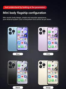 SOYES XS19 Pro adalah ponsel pintar layar kecil yang mini, ringan, dan portabel dengan baterai 1950mAh, layar 3,88 inci, konektivitas 4G, sistem operasi Android 12, prosesor MTK MT6762 2.0GHz, dan port pengisian daya Type-C. - MultiWarna - View 10