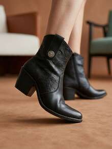 Women Ankle Boots & Booties - Black - View 1