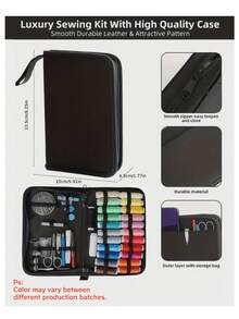 95 Sewing Kits (Random Colors) - Comprehensive Sewing Supplies And Accessories Set, Including 24 Colors Of Thread, Needles, Scissors, Buttons, Tape Measure, Seam Ripper, Etc. - Ideal For Minor Repairs, Emergency Fixes, Tailoring, - Multicolor - View 11