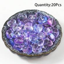 10mm 20pcs Colorful Heart Glass Spacer Beads DIY Jewelry Making Accessories For Necklace Bracelet Pendant Loose Beads - Heart-shaped Glass Beads - View 11