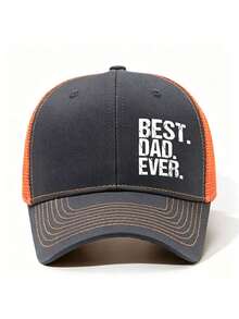 1pc Letter Print Baseball Cap Unisex Fashion Versatile Trucker Hat Baseball Cap Suitable For Daily Wear - Multicolor - View 5