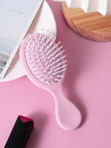 Portable Luxury Diamond-Embedded Mini Cushion Comb, Portable Scalp Massage Comb, Anti-Static Smoothing Styling Comb, Suitable For Home Use-Hair Styling Tools, Mini Hairbrush, School Essentials, Portable Travel Comb - Multicolor - View 11