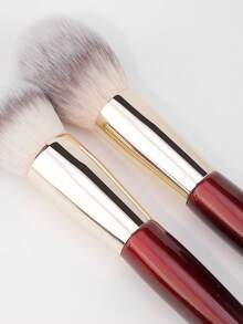 Contour Foundation Brush - Suitable For Liquid Or Cream Foundation Face Brush - Contour, Blush And Highlighter Makeup Brush, Gift For Girls - Red - View 6