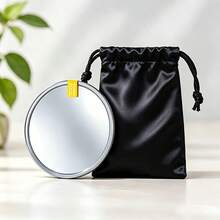 Chrisley Mini Round Selfie Mirror Set, Portable Wide-Angle Convex Spherical Mirror, 7.5cm 9.5cm, Suitable For Vlog Shooting, Photography Props, Travel Accessories - View 4