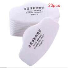 1 chiếc mặt nạ phòng độc nửa mặt sơn phun công nghiệp, mặt nạ cao su tái sử dụng chống bụi với bộ lọc KN95 (không dùng cho y tế) - mặt nạ phòng độc - Xem 7