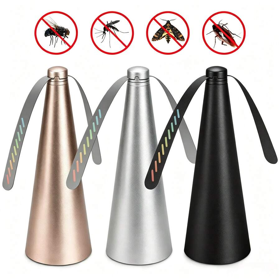 Silent Physical Fly Repeller, Picnic BBQ Tabletop Fly And Small Insect Repelling Fan, Home Kitchen Food Stall Food Protection Fly Repeller, Battery Not Included