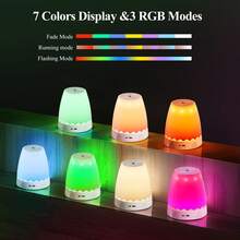 1PC Gesture Sensor Height Adjustable LED Desk Lamp, Rechargeable Bedside Night Light, Bar Desktop Atmosphere Decorative Light - Gesture-controlled Desk Lamp - View 5