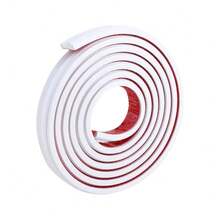 TPE Flexible Self-Adhesive Frame Decorative Strip, Bendable Edge Sealing Strip, Waterproof Wear-Resistant, Easy To Cut, No Drilling Required, Suitable For DIY Oil Painting Poster Photo Frame, Multi-Color Soft Decorative Strip, Home Wall Art Decoration - White - View 8