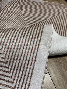 Digitally Printed Non-Slip Washable And Area Rug Suitable For Living Room, Bedroom, Outdoor, Kitchen Carpet, Modern Design | Modern, Scandinavian, Bohemian And Classic Styles | 100% Polyester - Creamy White - View 7