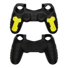 Compatible With PlayStation 4, Thickened Silicone Controller Cover, Dual-Color Design, Anti-Drop Anti-Slip Anti-Scratch Anti-Sweat, Enhanced Gaming Control Feel, Practical Gaming Accessory - View 18