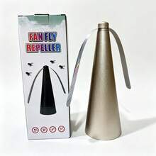 Silent Physical Fly Repeller, Picnic BBQ Tabletop Fly And Small Insect Repelling Fan, Home Kitchen Food Stall Food Protection Fly Repeller, Battery Not Included - Multiple Styles - View 7