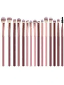 19Pcs/15Pcs/4pcs Pink Makeup Brushes Triangle Puff Makeup Sponge Soft Brushes Set Dry Wet Use Cosmetic Sponge Portable Makeup Tool Kit - Pink - View 9