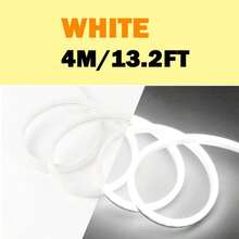 360° Bendable Integrated Silicone LED Neon Strip, Cuttable Neon Rope Light, Uniform Glow No Dark Spots, AA Battery Box (Batteries Not Included), For Home Wall DIY Decor - Multicolor - View 16