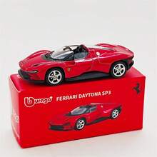 Mô hình xe đúc Burago tỉ lệ 1:64  SP3-Red, đồ chơi mô hình xe bỏ túi sáng tạo, mô hình nhân vật và quà tặng - SP3-Đỏ - Xem 5