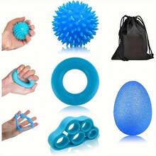 Set 4 Alat Latihan Tangan, Alat Latihan Jari, Bola Latihan Jari, Bola Landak, Bola Remas Lembut, Bola Pereda Stres, Bola Remas Terapi Tangan, Latihan Osteoartritis, Memperkuat Kekuatan Genggaman, Meredakan Stres - MultiWarna - View 2