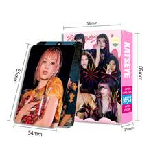 96pcs LOMO Collectible Photo Cards & Storage Box, Decorative Postcards, Art Print - one-size - View 6