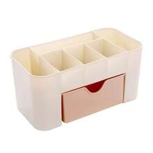 1pc Multi-Functional Desktop Organizer Storage Box, Vanity Makeup Drawer Storage Box, Office Storage Rack - Multicolor - View 7