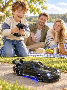 Speed 1:24 4WD RC Drift Car , Remote Control RacingToy Vehicle,Dual Tire Configuration And LED Light ,Boy Toys,Rc Car,Toys,Christmas, Halloween,Remote Control Car,Gift,Remote Control Cars,Kids Toys,Toy Cars,Boy Toys - Multicolor - View 9