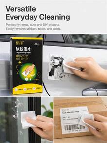 Strong Adhesive Remover, Glue Remover, Cleaning Wipes, Glass Remover, Car And Home Tile Strong Adhesive Remover, Quickly Remove Sticky Residue, Remove Glue Residue - A - View 3