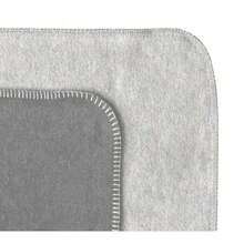 Weiche doppelseitige Kuscheldecke 150x200cm - Grau - Übersicht 6