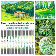 Direct Liquid Acrylic Markers, Multiple Color Themes Available 24/36 Colors, Direct Liquid Art Pens, Suitable For Painting, Coloring, Crafts, School And Office Supplies - Acrylic Paint Marker Set With Direct Liquid Feed - View 7