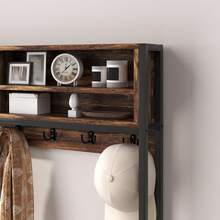 Storage Benches - Brown - View 4