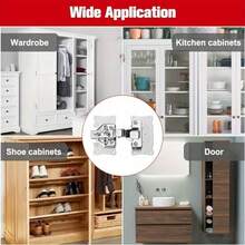 10 Pcs Hinge Repair Plates Hinge Repair Kit Cabinet Hinge Repair Brackets - Stainless Steel Plate With Screws For Kitchen Cabinet Door, Cupboard, Wardrobe - Small Hinge Repair Kit - View 4