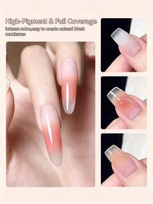 UR SUGAR 9 Colors/1 Set 4-In-1 Painting Gel Nail Polish, Suitable For Gradient Nail Art, Printed Patterns, Soak-Off Removal, UV/LED Gel, Autumn Style - Multicolor - View 6