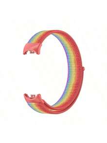 尼龍環形替換錶帶，相容於 Band 10 9 8，NFC 智慧手錶腕帶，運動風 Miband 替換錶帶 - 小米8/9/10 手錶錶帶 - 查看 16
