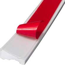 TPE Flexible Self-Adhesive Frame Decorative Strip, Bendable Edge Sealing Strip, Waterproof Wear-Resistant, Easy To Cut, No Drilling Required, Suitable For DIY Oil Painting Poster Photo Frame, Multi-Color Soft Decorative Strip, Home Wall Art Decoration - White - View 9