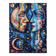 Fantasy Wall Art Canvas, Mystical Universe Totem Poster, Vibrant Cosmic Decor, Perfect For Home Decor, Eclectic Decor, Bedroom, Living Room, Housewarming Gift, New Home 16x24 Inches - 16x24 - View 8