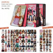 92 قطعة بطاقات صور LOMO قابلة للجمع من ألبوم KAT SEYE الجديد WILD Star، منتجات K-Pop - متعدد الألوان - مشاهدة 2