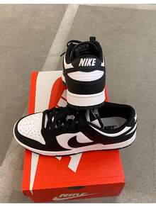 Nike أحذية رياضية كاجوال رجالية - أبيض وأسود - مشاهدة 4