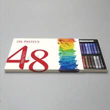 Professional Oil Paint Set, 48 Colors, Soft And Smooth Texture, Vibrant Colors, Suitable For Artists And Beginners - Single Piece - View 1