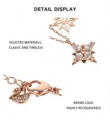 Swarovski Symbolica Star Pendant Necklace For Women 5494352 - Rose Gold Plated 5494352 - View 9