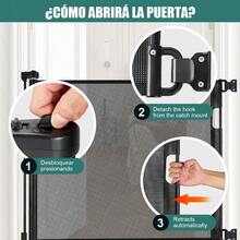 Baby Protection Gate - Negro - View 4
