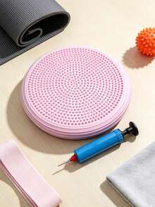 Inflatable Yoga Balance Mat Core Training PVC Massage Pad Balance Training Mat Soft Seat Cushion Elementary Balance Board Suitable For Yoga Pilate And Balance Training Fitness Weight Loss Gym Home Exercise Sport Gym Accessories Crossfit - Multicolor - View 11