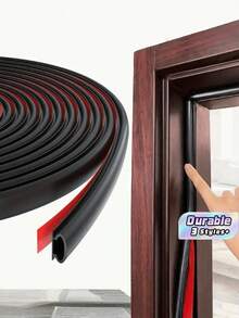 1pc Windproof Soundproof Self-Adhesive Safety Door Seal Strip - Multicolor - View 1