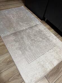 Digitally Printed Non-Slip Washable And Area Rug Suitable For Living Room, Bedroom, Outdoor, Kitchen Carpet, Modern Design | Modern, Scandinavian, Bohemian And Classic Styles | 100% Polyester - Beige - View 11