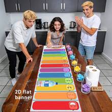 Party Banners, Interactive Party Banners-Birthday Theme/Dollar Bar/Trophy Theme, Easy To Clean Materials, Suitable For Team Building, Birthday Parties, Game Nights, Christmas Parties, Halloween Parties. - 1 - View 5